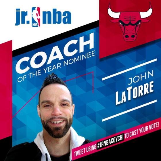 Vote for John LaTorre as JrNBA Coach of the Year